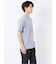 ストレッチ ニット衿 クルーネック半袖Tシャツ