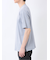 ストレッチ ニット衿 クルーネック半袖Tシャツ