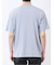 ストレッチ ニット衿 クルーネック半袖Tシャツ