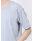 ストレッチ ニット衿 クルーネック半袖Tシャツ
