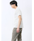 メッシュボーダー Vネック半袖Tシャツ