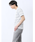 メッシュボーダー Vネック半袖Tシャツ