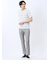 メッシュボーダー Vネック半袖Tシャツ