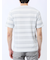 メッシュボーダー Vネック半袖Tシャツ