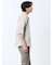 からみ織り フルジップ 7分袖シャツアウター