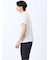 リンクス幾何学柄ジャガード クルーネック半袖Tシャツ