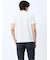 リンクス幾何学柄ジャガード クルーネック半袖Tシャツ