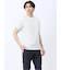 リンクス幾何学柄ジャガード クルーネック半袖Tシャツ