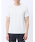 リンクス幾何学柄ジャガード クルーネック半袖Tシャツ