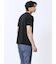 リンクス幾何学柄ジャガード クルーネック半袖Tシャツ