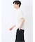 接触冷感 スロープネック半袖Tシャツ