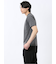 接触冷感 スロープネック半袖Tシャツ