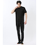 接触冷感 スロープネック半袖Tシャツ