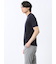接触冷感 スロープネック半袖Tシャツ