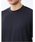 接触冷感 スロープネック半袖Tシャツ