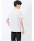メランジ 裏ボーダー クルーネック半袖Tシャツ