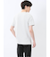 メランジ 裏ボーダー クルーネック半袖Tシャツ