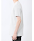 メランジ 裏ボーダー クルーネック半袖Tシャツ