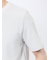 メランジ 裏ボーダー クルーネック半袖Tシャツ