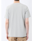 メランジ 裏ボーダー クルーネック半袖Tシャツ