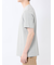 メランジ 裏ボーダー クルーネック半袖Tシャツ