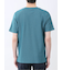 メランジ 裏ボーダー クルーネック半袖Tシャツ