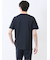 メランジ 裏ボーダー クルーネック半袖Tシャツ