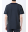 メランジ 裏ボーダー クルーネック半袖Tシャツ