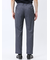TechDenim スリムフィット ノータックパンツ 紺（セットアップ可能）