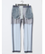 TechDenim スリムフィット ノータックパンツ 紺（セットアップ可能）