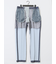 TechDenim スリムフィット ノータックパンツ 紺（セットアップ可能）
