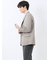 TechLinen スリムフィット 2ボタンジャケット 茶