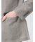 TechLinen スリムフィット 2ボタンジャケット 茶