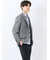 TechLinen スリムフィット 2ボタンジャケット グレー
