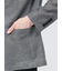 TechLinen スリムフィット 2ボタンジャケット グレー
