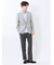 TechLinen スリムフィット 2ボタンジャケット ライトグレー