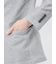 TechLinen スリムフィット 2ボタンジャケット ライトグレー