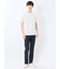 ふくれバイヤスジャガード クルーネック半袖Tシャツ