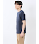 ふくれバイヤスジャガード クルーネック半袖Tシャツ