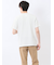 リンクスダイヤ柄ジャガード Vネック半袖Tシャツ