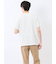リンクスダイヤ柄ジャガード Vネック半袖Tシャツ