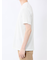 リンクスダイヤ柄ジャガード Vネック半袖Tシャツ