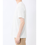 リンクスダイヤ柄ジャガード Vネック半袖Tシャツ