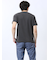 リンクスダイヤ柄ジャガード Vネック半袖Tシャツ