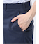 ストレッチウォッシャブル ウール混 スリムフィット ノータックパンツ 千鳥