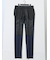 ストレッチウォッシャブル ウール混 スリムフィット ノータックパンツ 千鳥