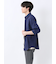 TechLinen レギュラーカラー 7分袖シャツ