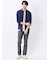 TechLinen レギュラーカラー 7分袖シャツ
