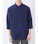 TechLinen レギュラーカラー 7分袖シャツ