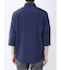 TechLinen レギュラーカラー 7分袖シャツ